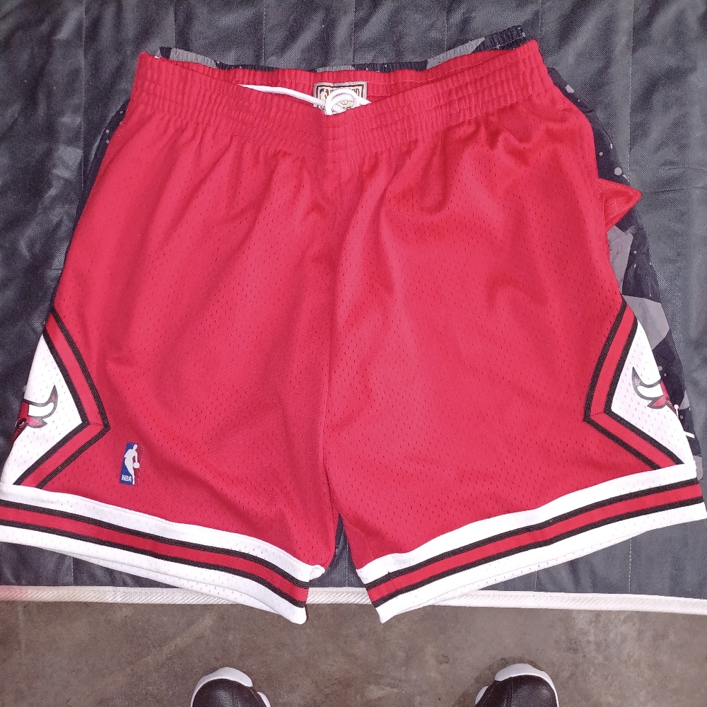 Mitchell and Ness Bulls shorts